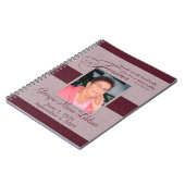 Für immer geliebtes kundenspezifisches notizblock (Linke Seite)