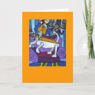 Für immer glückliche Gruß-Karte Karte