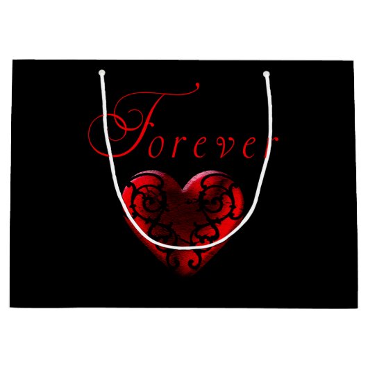 Für immer große geschenktüte (Vorderseite)