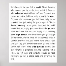 Für immer hat kein Ende Poster