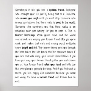 Für immer hat kein Ende Poster