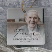 Für immer heikel in unserem Herzen Großvater Geden Keramikornament