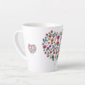 Für immer Herz DIR Milchtasse (Linke Ecke)