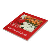 Für immer Hochzeitsgeschenke Tile Art Sein und ihr Fliese (Seite)