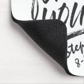 Für immer Ihr Individuelle Name Valentine | Mousep Mousepad (Ecke)