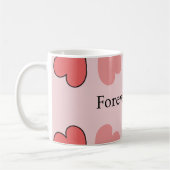 Für immer Ihre Liebe Kaffee-Cup Kaffeetasse (Links)