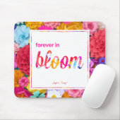 Für immer im Blüten-Formteil/in der Formungs-Matte Mousepad (Mit Mouse)