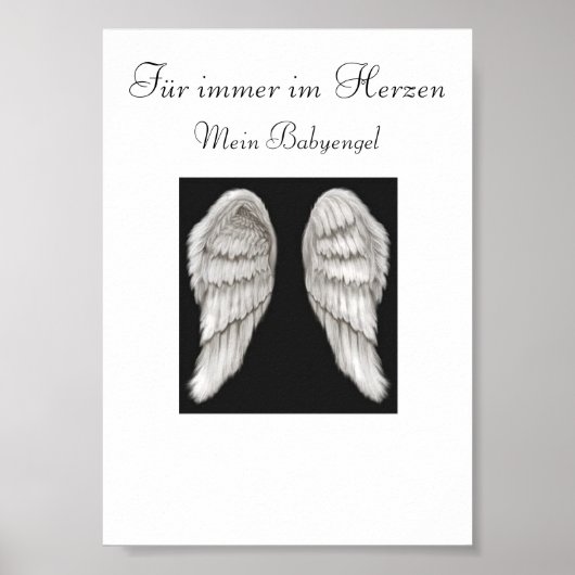 Für immer im Herzen Poster (Vorne)