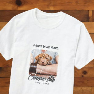 Für immer im Memorial Grunge Foto unseres Herzens T-Shirt