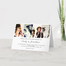 Für immer in der Liebe Dankeskarte