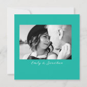 Für immer in der Liebe Einladung (Rückseite)