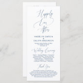 Für immer in der Liebe, moderne, klassische Hochze Programm (Vorne/Hinten)