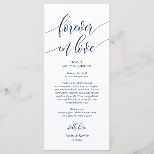 Für immer in der Liebe, setzen Sie die Einstellung Programm (Vorderseite)