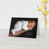 Für immer in Gottes Hand (Neues Baby) Karte (Gelbe Blume)