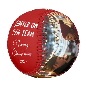Für immer in Ihrem Team Frohe Weihnachten 2 Foto Baseball