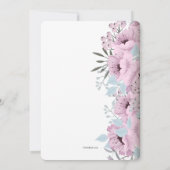 Für immer in Liebe-Wedding Einladung (Rückseite)