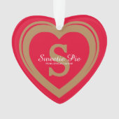 Für immer in meinem Roten Gedenkmuseum Ornament (Vorderseite)