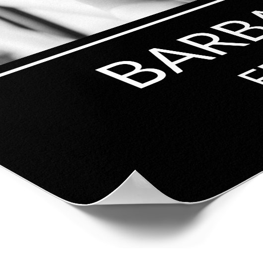 Für immer in unserem Foto für die benutzerdefinier Poster (Ecke)