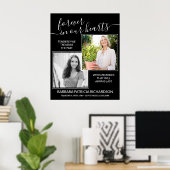 Für immer in unserem Foto für die benutzerdefinier Poster (Heimbüro)