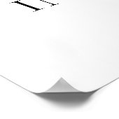 Für immer in unserem Hearts Memorial Foto Beerdigu Poster (Ecke)