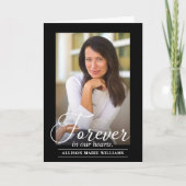 Für immer in unserem Hearts Memorial Programm (Vorderseite)