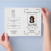 Für immer in unserem Hearts Memorial Programm | FP Flyer (Hand)