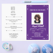 Für immer in unserem Hearts Memorial Programm | RP Flyer (Einzeln)