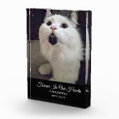 Für immer in unserem Herz Cat Memorial Pet Foto Na (Rechts)