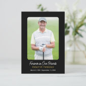 Für immer in unserem Herz Foto Beerdigung Dankesch Einladung (Stehend Vorderseite)