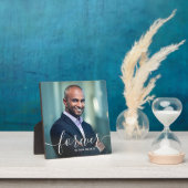 Für immer in unserem Herz-Foto Keepake Memorial Fotoplatte (InSitu)