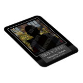 Für immer in unserem Herz-Foto Magnet (Rechte Seite)