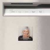 Für immer in unserem Herz-Foto Magnet (In Situ (Geschirrspüler))