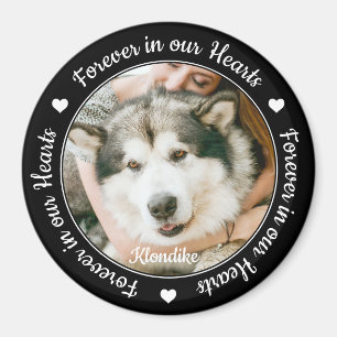 Für immer in unserem Herz Keepake Pet-Gedenkhund Magnet