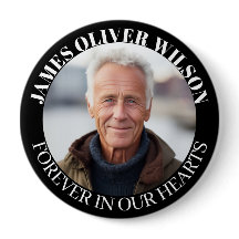 Für immer in unserem Herz Memorial Keepake Foto