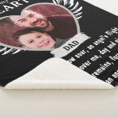 Für immer in unserem Herzen Angel Memorial Keepake Sherpadecke (3/4)