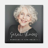 Für immer in unserem Herzen Beerdigungsdenkmal Küh Magnet (Vorne)