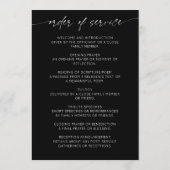 Für immer in unserem Herzen einfache Skript-Foto B Programm (Rückseite)