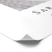 Für immer in unserem Herzen Foto Beerdigungsdenkma Poster (Ecke)