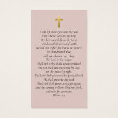 Für immer in unserem Herzen Foto Beerdigungskarte (Rückseite)