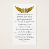 Für immer in unserem Herzen Foto Beerdigungskarte (Rückseite)