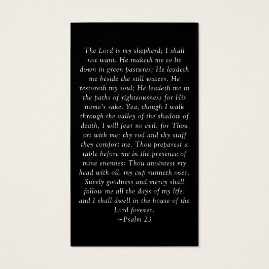 Für immer in unserem Herzen Foto Beerdigungskarte (Rückseite)