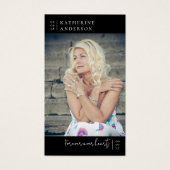 Für immer in unserem Herzen Foto Beerdigungskarte (Vorderseite)