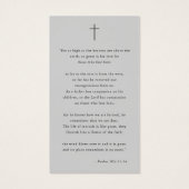 Für immer in unserem Herzen Foto Beerdigungskarte (Rückseite)