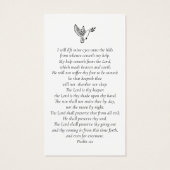 Für immer in unserem Herzen Foto Beerdigungskarte (Rückseite)