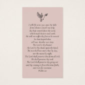 Für immer in unserem Herzen Foto Beerdigungskarte (Rückseite)