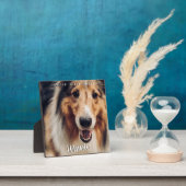 Für immer in unserem Herzen Foto Haustier Erinneru Fotoplatte (InSitu)