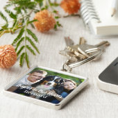 Für immer in unserem Herzen Haustier Hund Foto Kee Schlüsselanhänger (Seite)