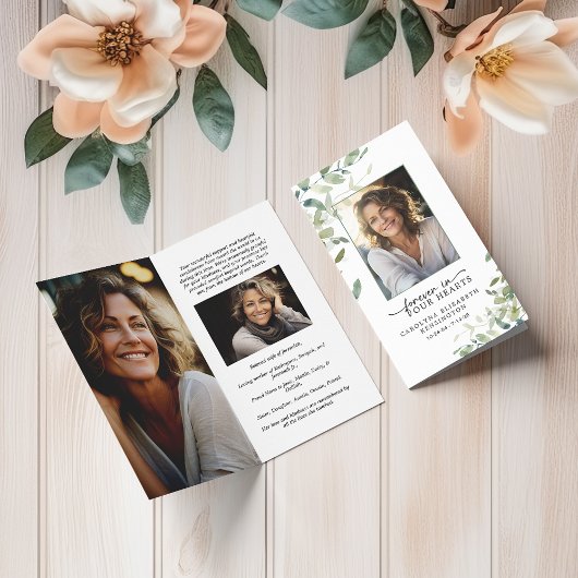 Für immer in unserem Herzen Kleine Beerdigung Gebe