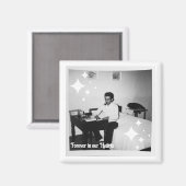 Für immer in unserem Herzen Magnet (Vorderseite/Rückseite)