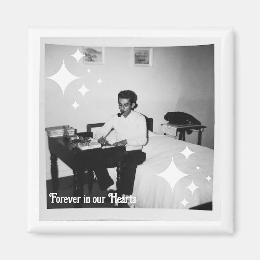 Für immer in unserem Herzen Magnet (Vorne)